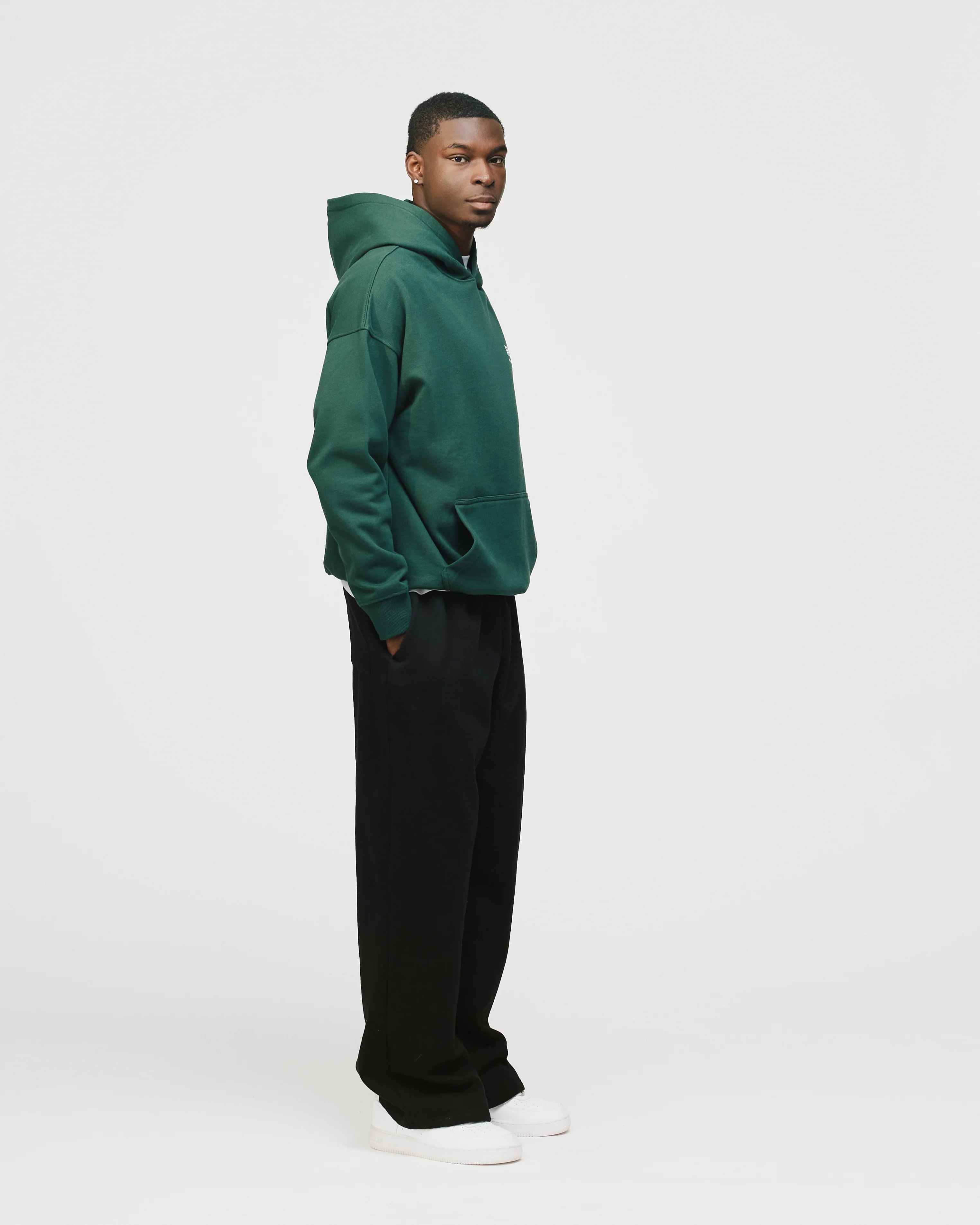 The World is Yours Hoodie - Forest Green