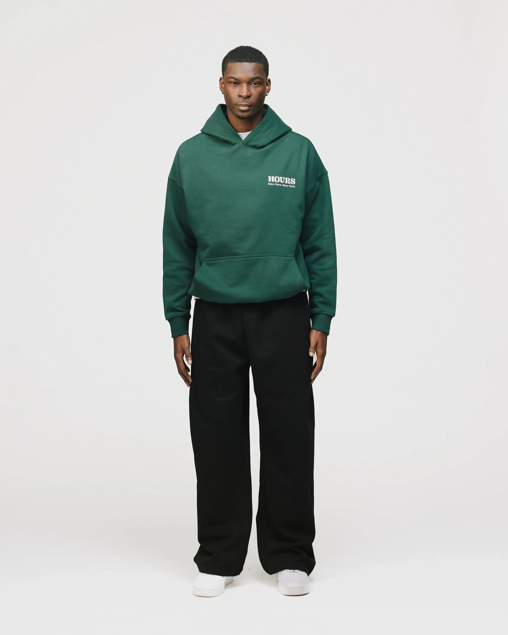 The World is Yours Hoodie - Forest Green