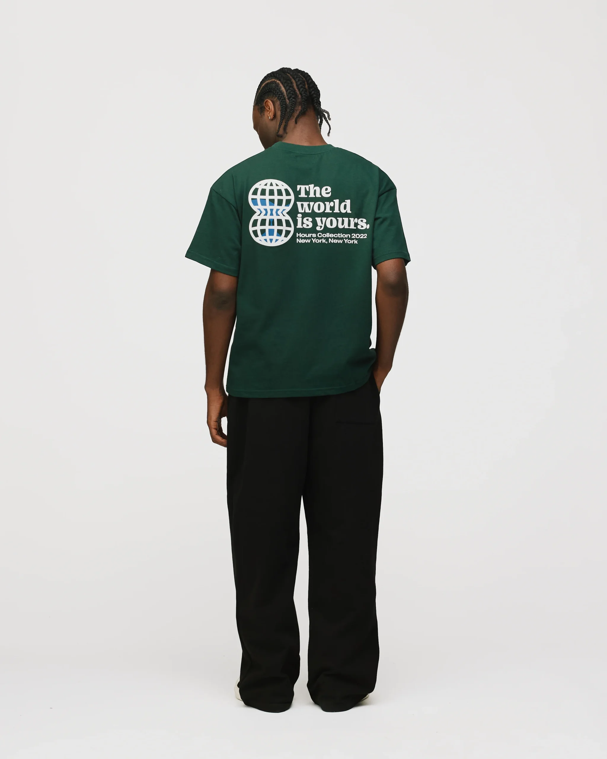 The World is Yours T-Shirt - Forest Green
