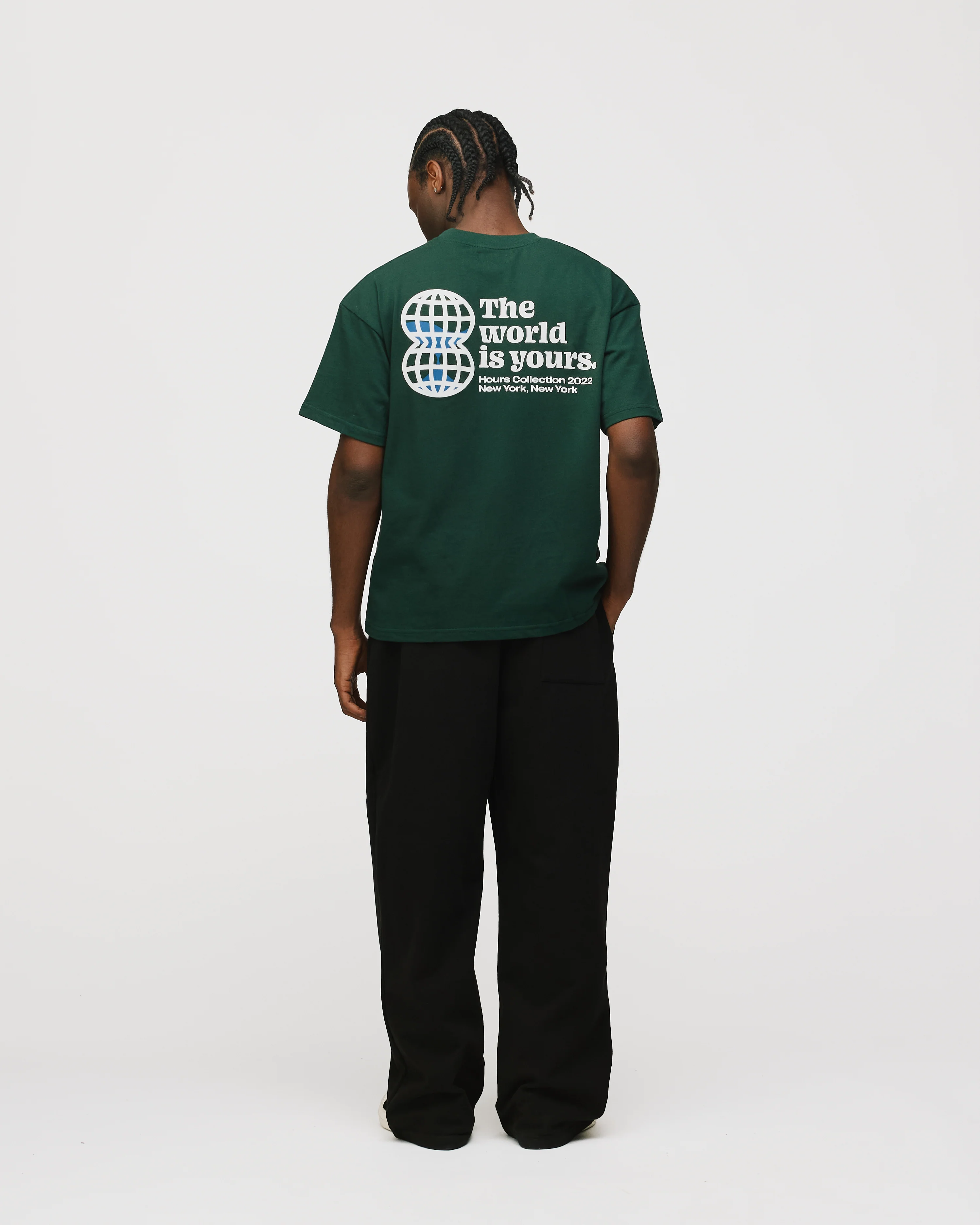 The World is Yours T-Shirt - Forest Green