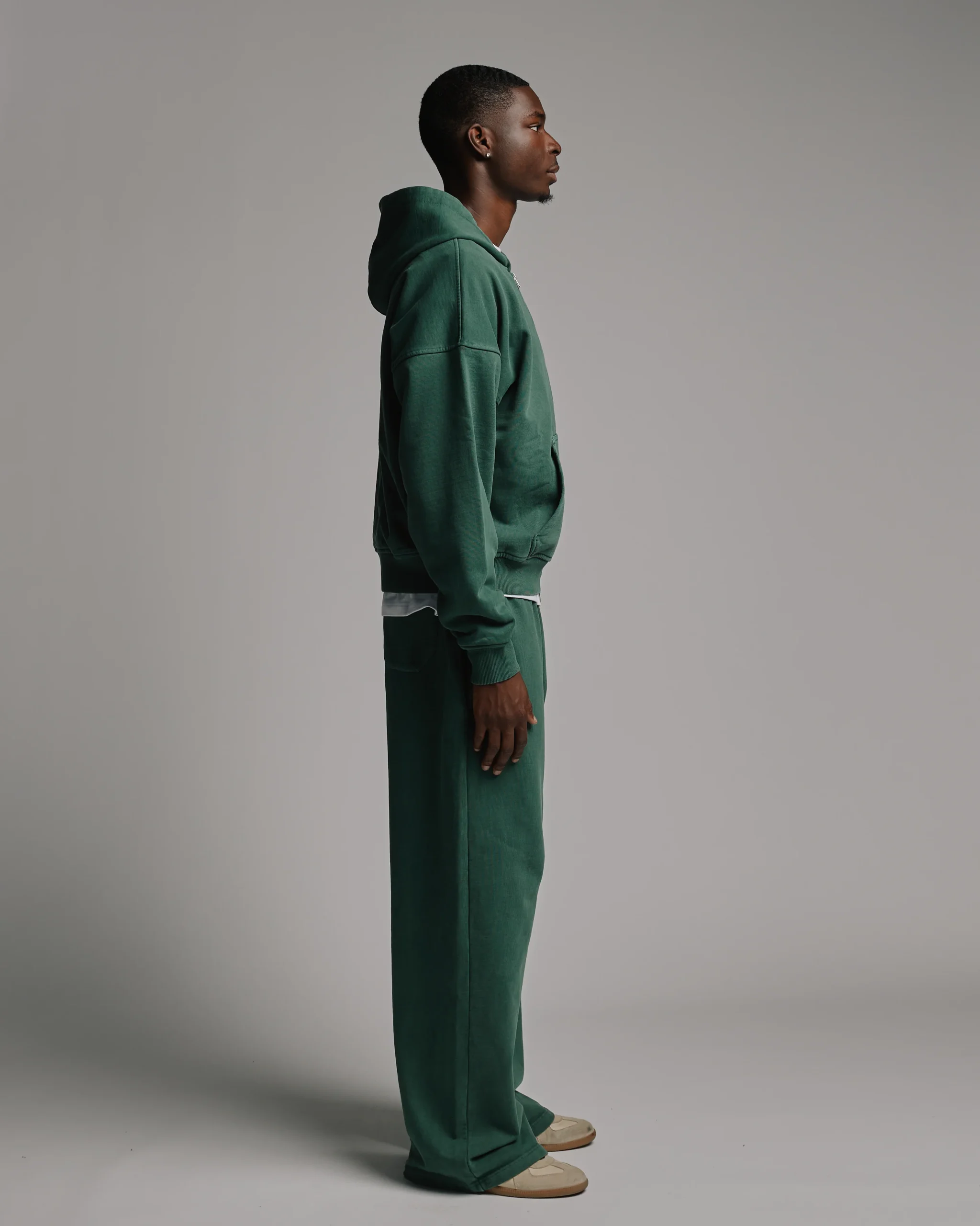 2097-thermal-lined-zip-hoodie-vintage-green-4.webp Thermal Lined Zip Hoodie - Vintage Green