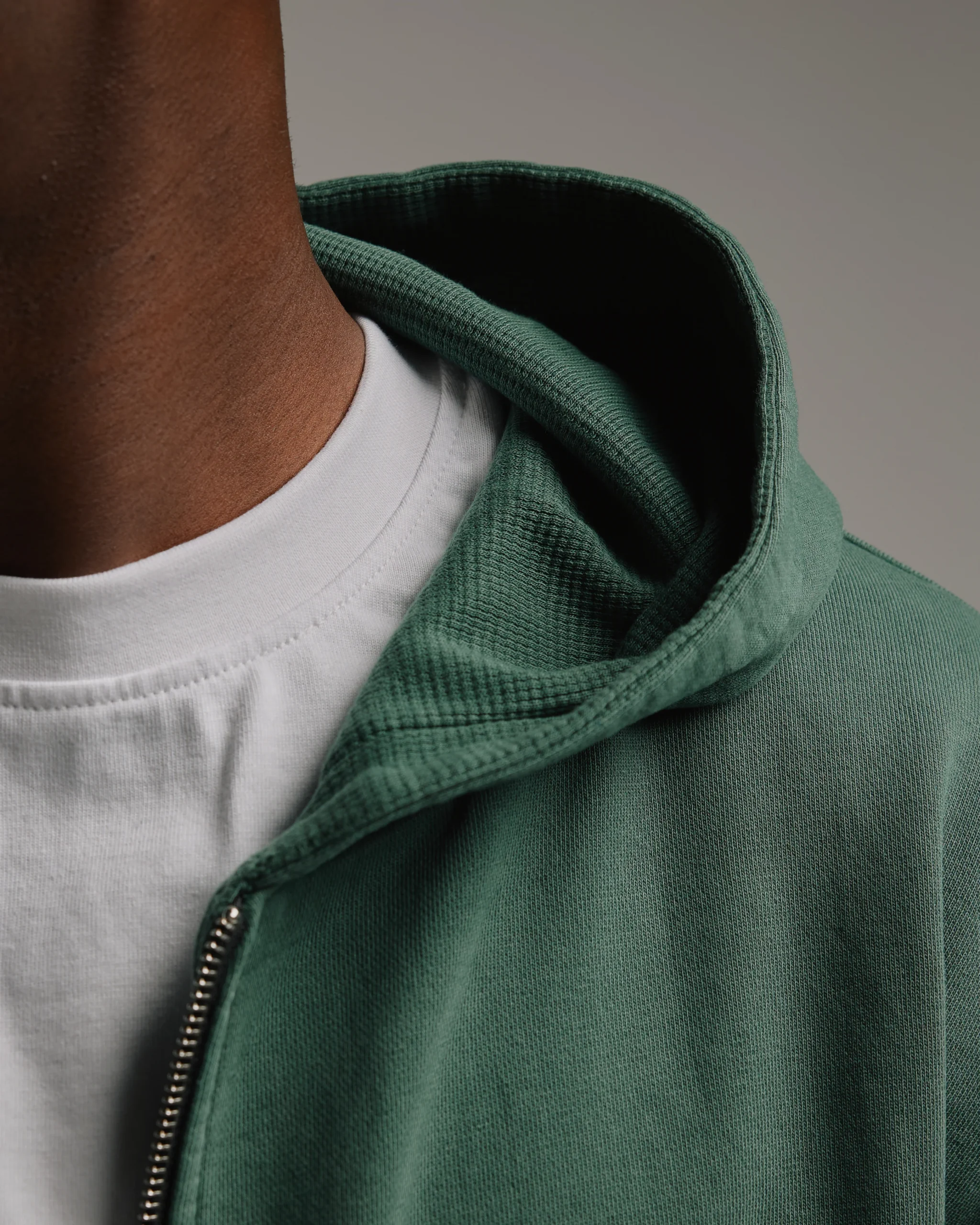2097-thermal-lined-zip-hoodie-vintage-green-8.webp Thermal Lined Zip Hoodie - Vintage Green