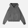 2103-thermal-lined-zip-hoodie-vintage-grey-1.webp Thermal Lined Zip Hoodie - Vintage Grey