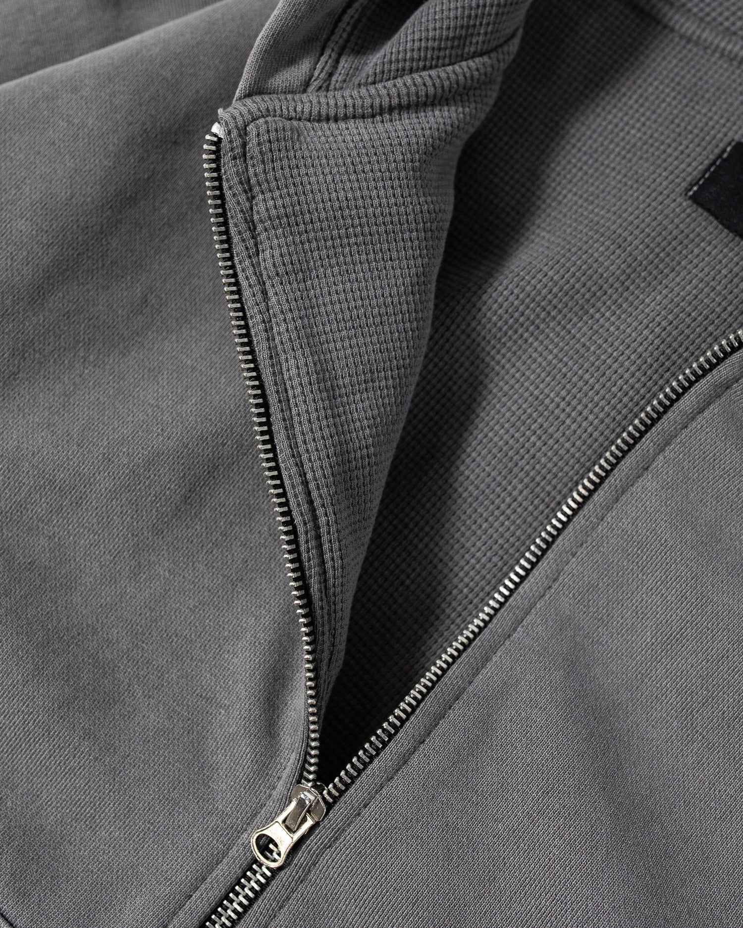 2103-thermal-lined-zip-hoodie-vintage-grey-7.jpg Thermal Lined Zip Hoodie - Vintage Grey