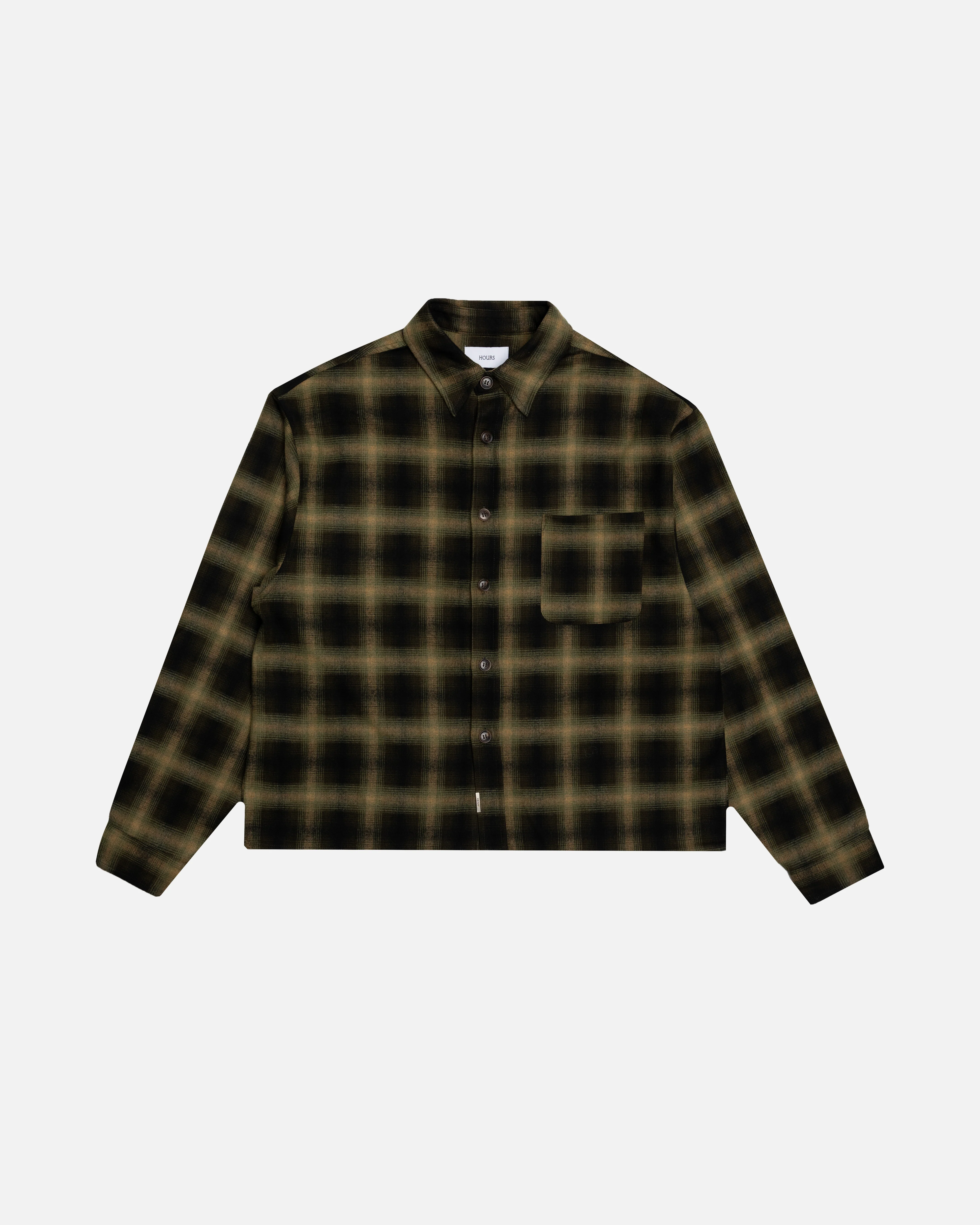 212-cropped-flannel-green-1.webp Cropped Flannel - Green