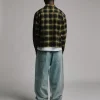 212-cropped-flannel-green-5.webp Cropped Flannel - Green