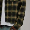 212-cropped-flannel-green-9.webp Cropped Flannel - Green