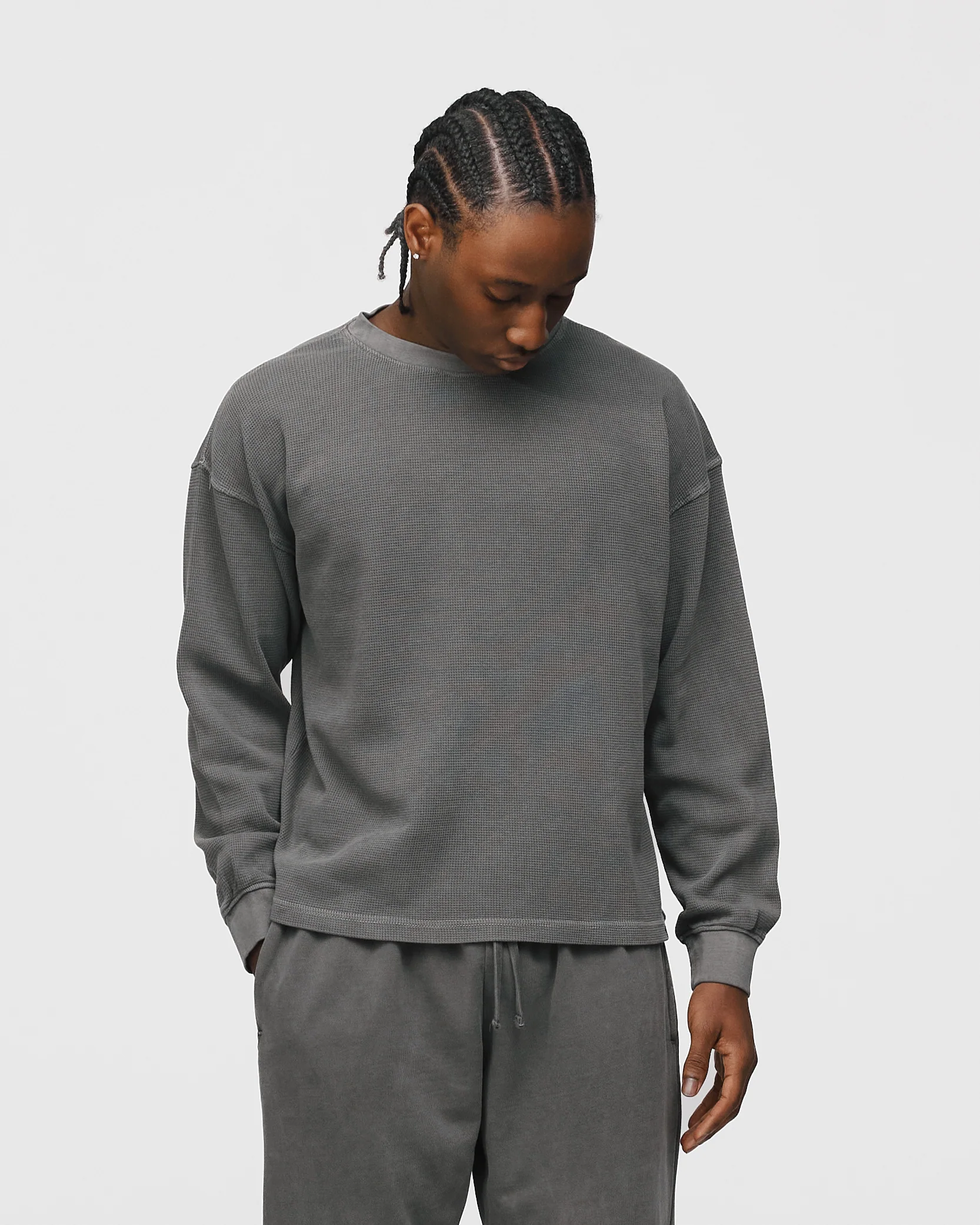 Thermal Long Sleeve - Vintage Grey