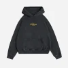 Triple Star Hoodie - Vintage Black