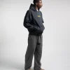 Triple Star Hoodie - Vintage Black