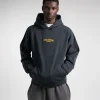 Triple Star Hoodie - Vintage Black