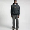 Triple Star Hoodie - Vintage Black