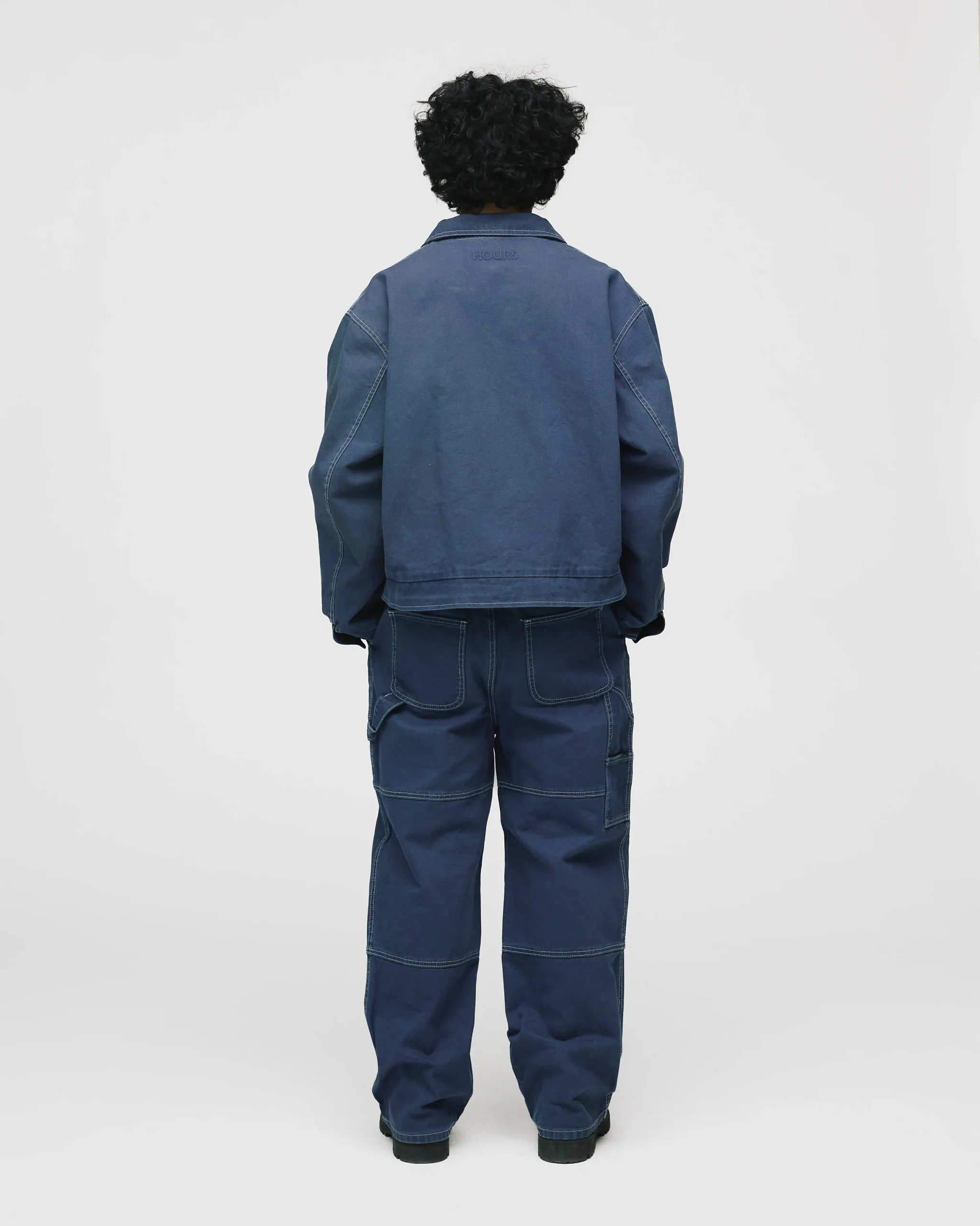 Workwear Jacket - Washed Blue