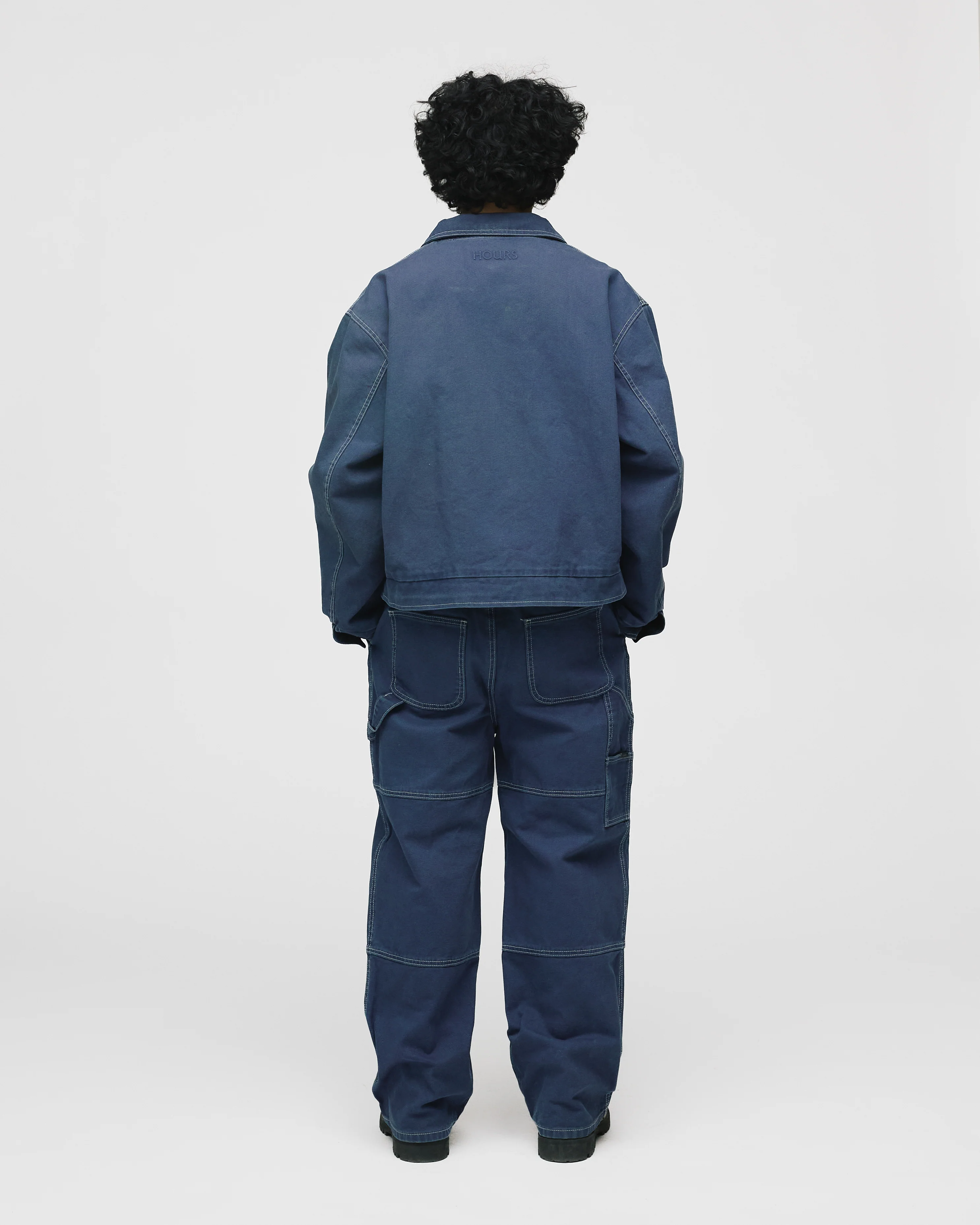 Workwear Jacket - Washed Blue