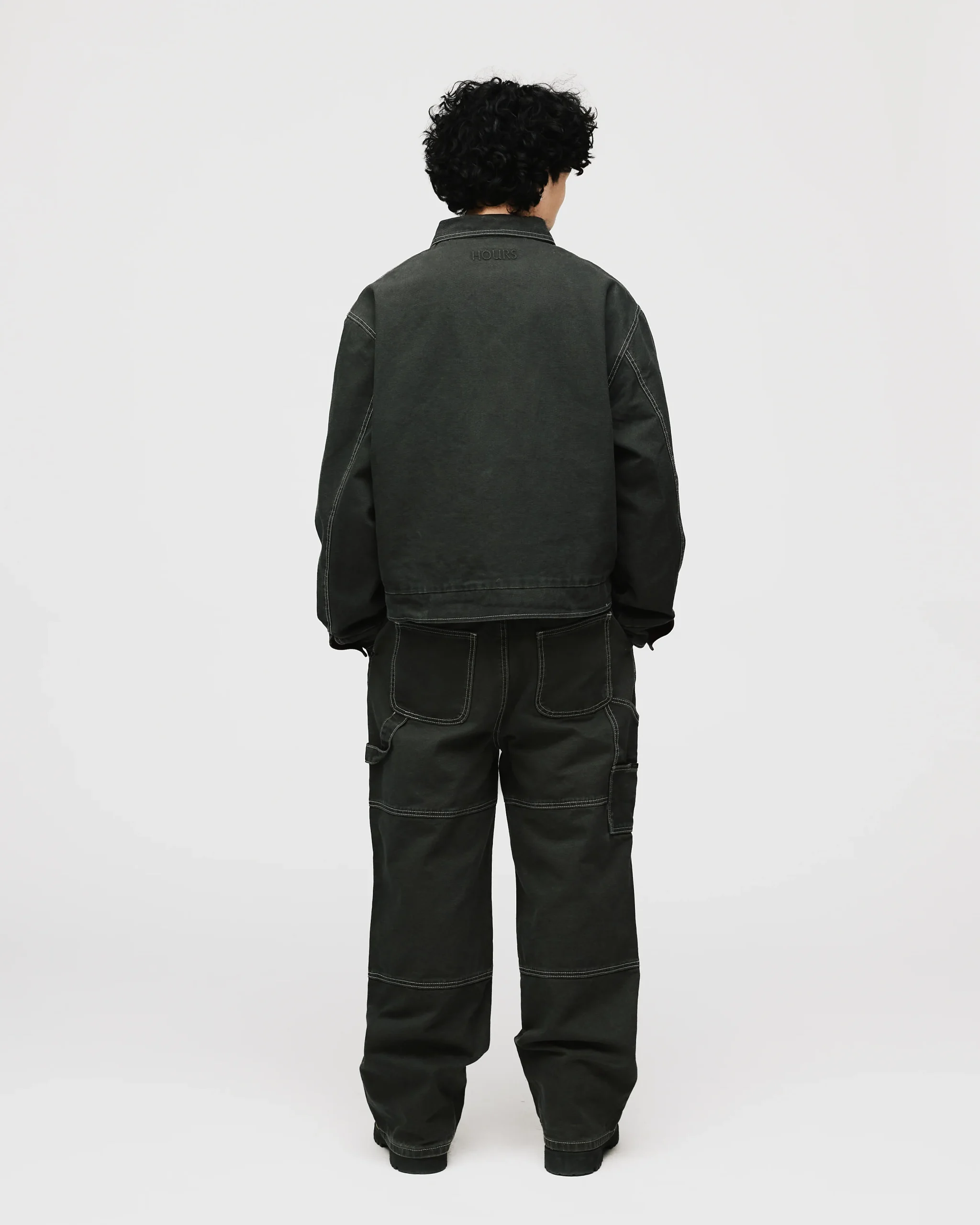 Workwear Jacket - Washed Grey