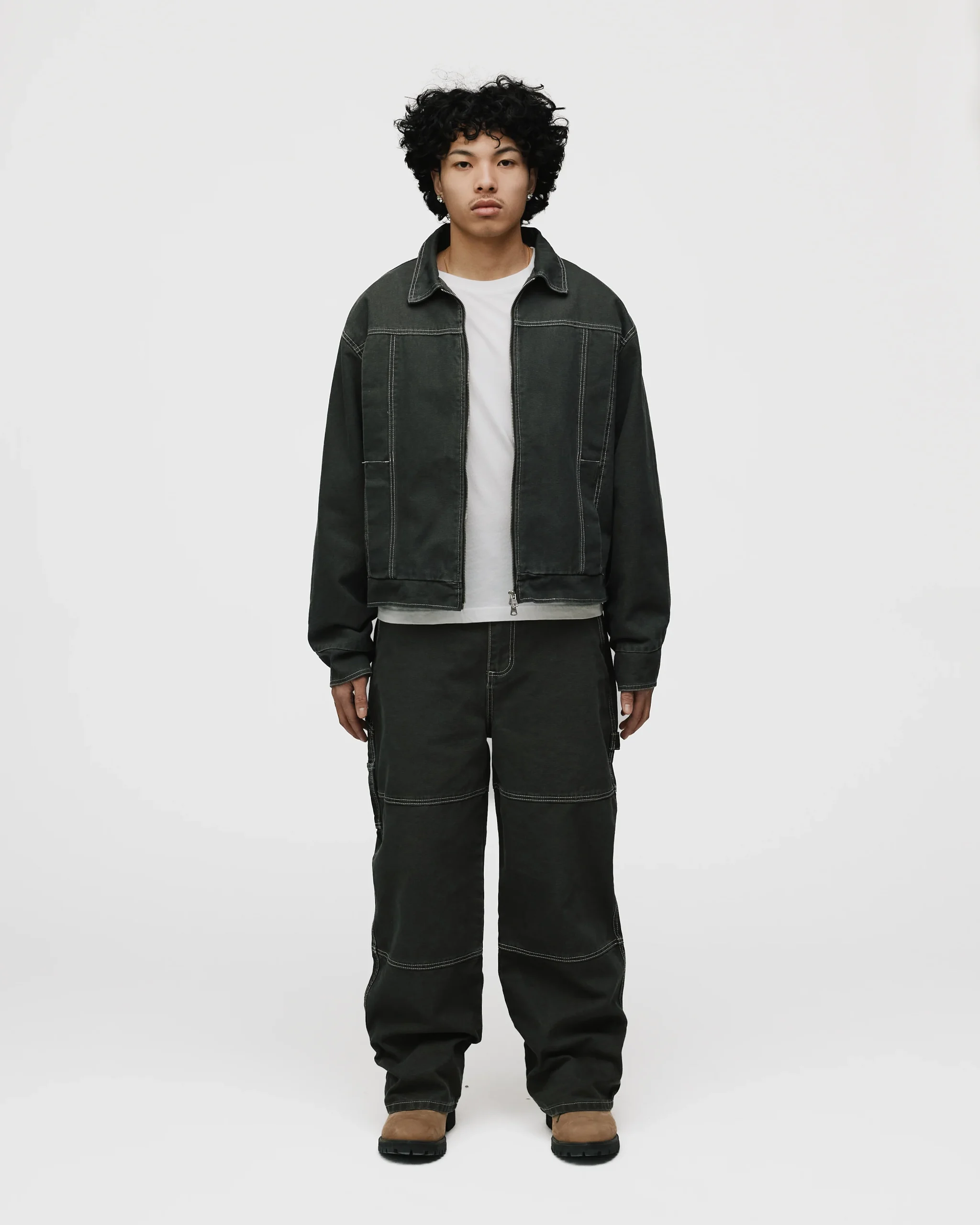 Workwear Pant - Washed Grey