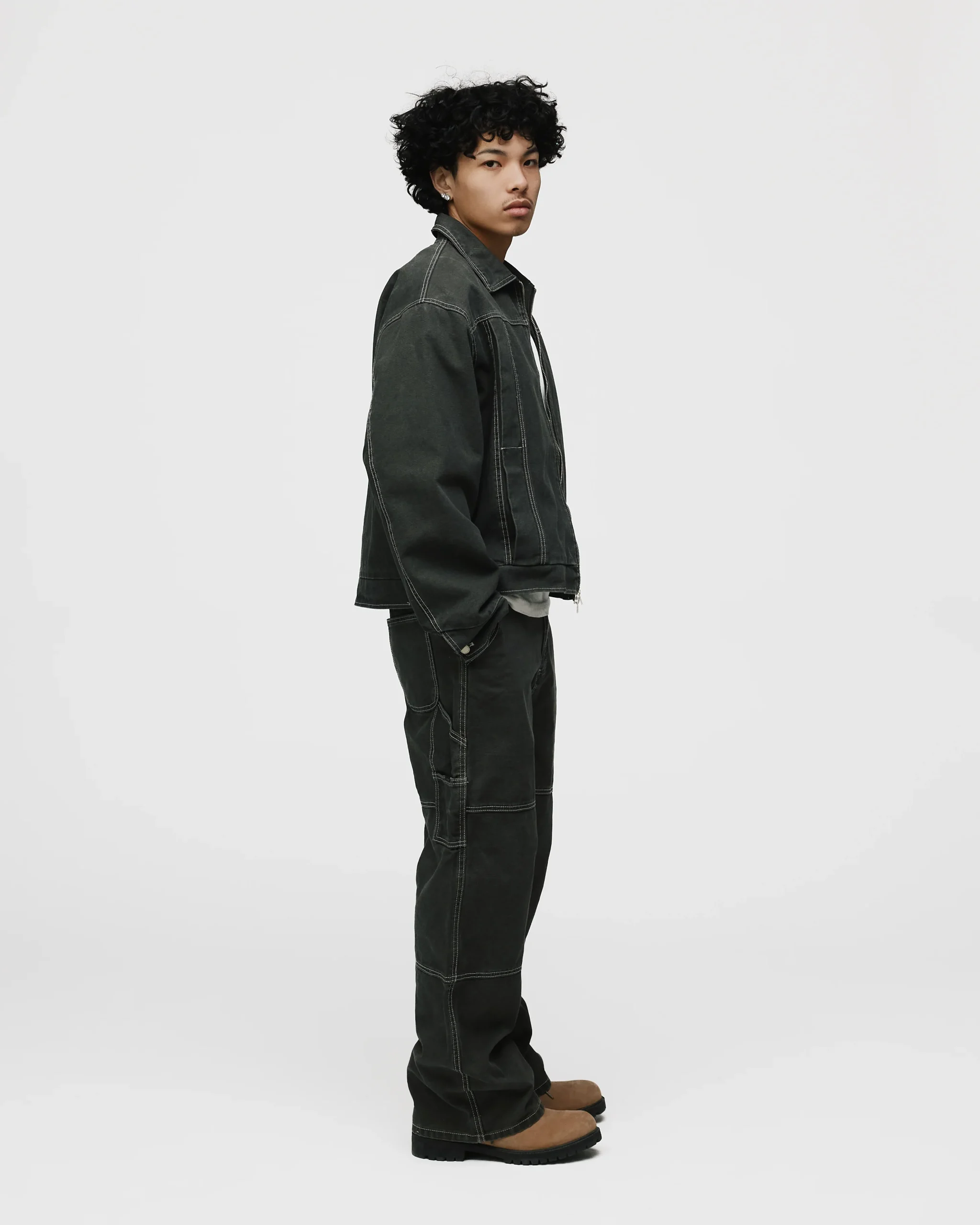 Workwear Pant - Washed Grey