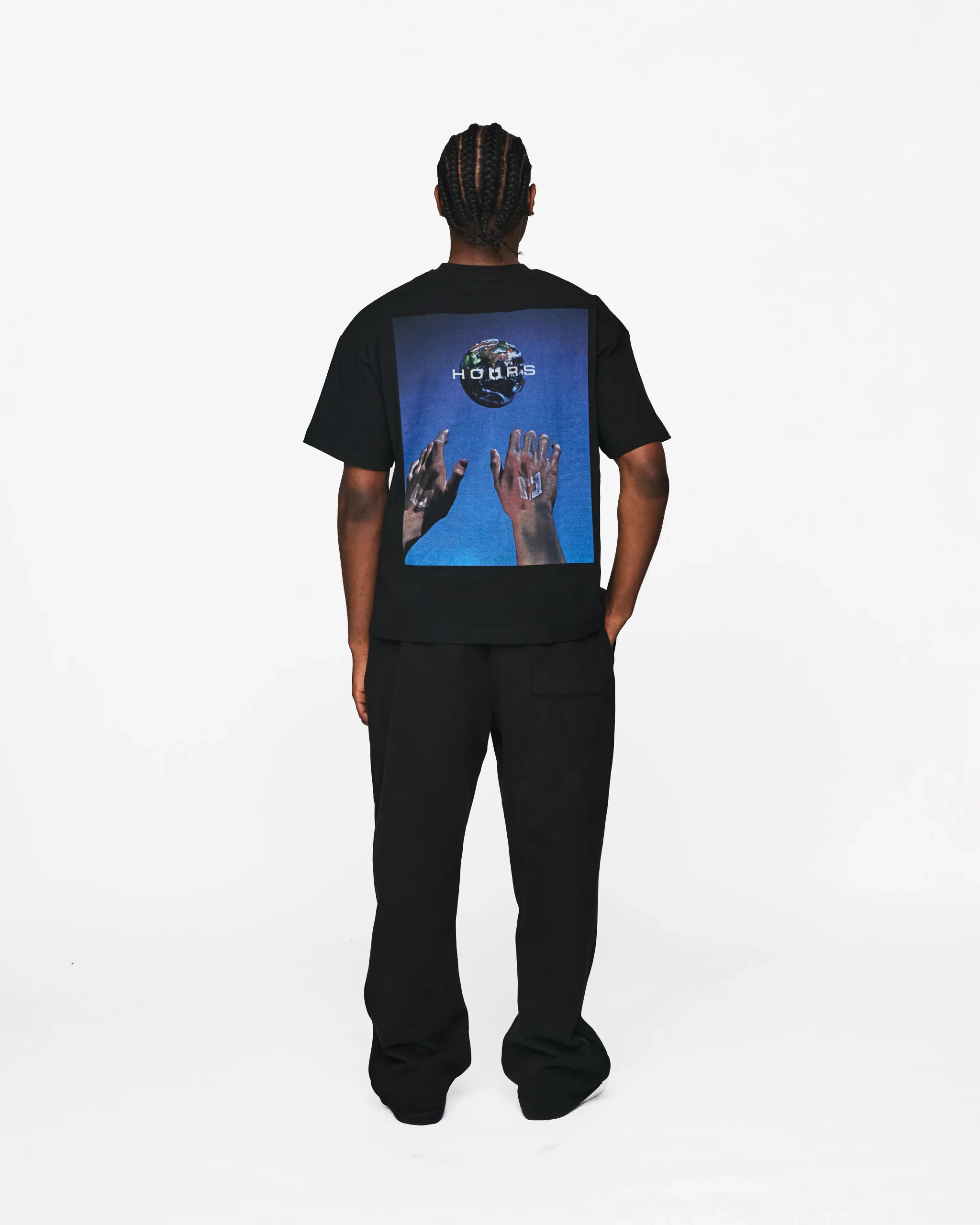 World Wide Hours T-Shirt - Black