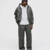 Arc Zip Hoodie - Charcoal