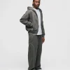 Arc Zip Hoodie - Charcoal