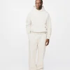 Drop Shoulder Hoodie - Oyster