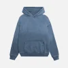 Drop Shoulder Hoodie - Sunfaded Blue