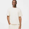Drop Shoulder T-Shirt - Oyster
