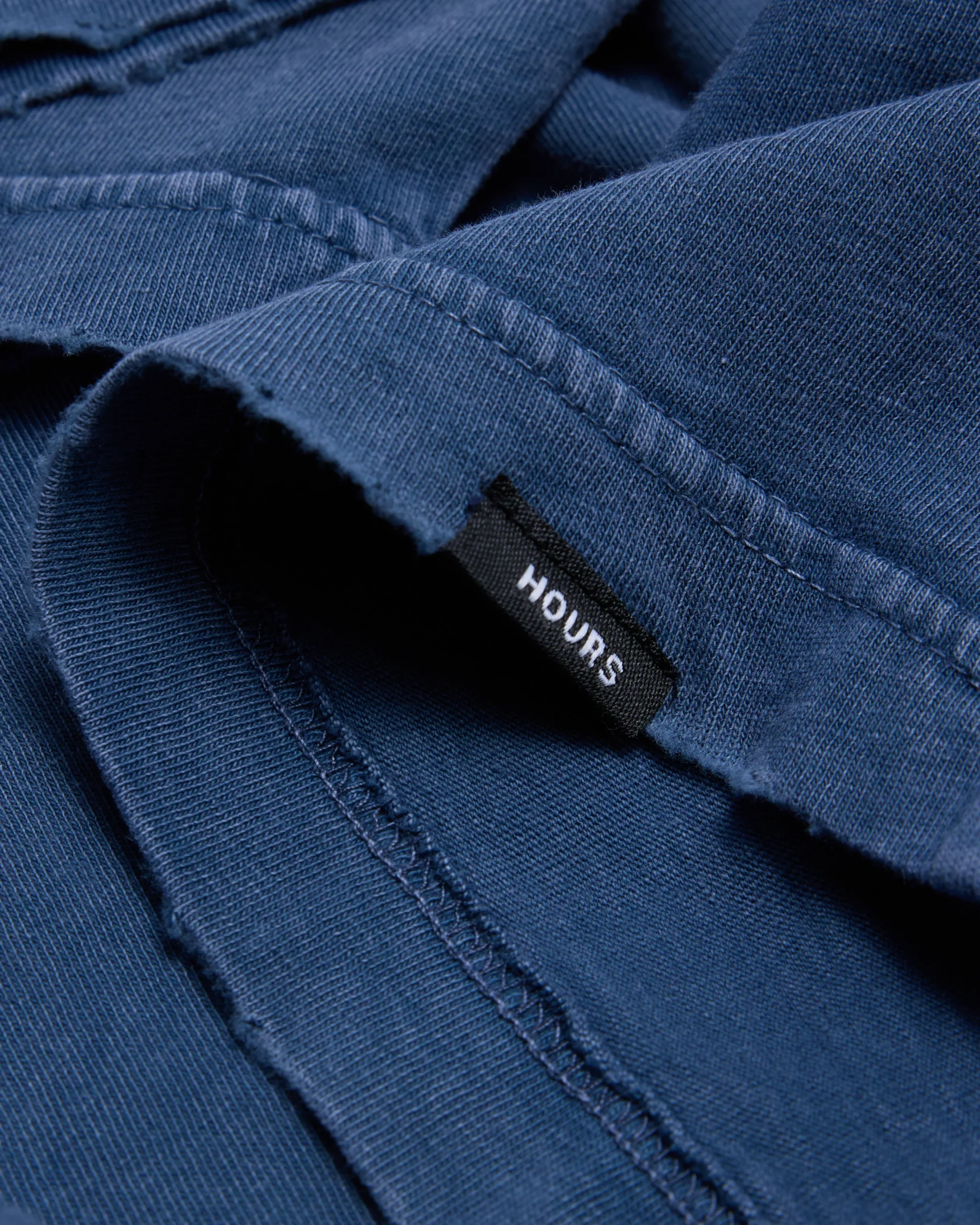 Drop Shoulder T-Shirt - Sunfaded Blue