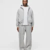 Arc Zip Hoodie - Grey