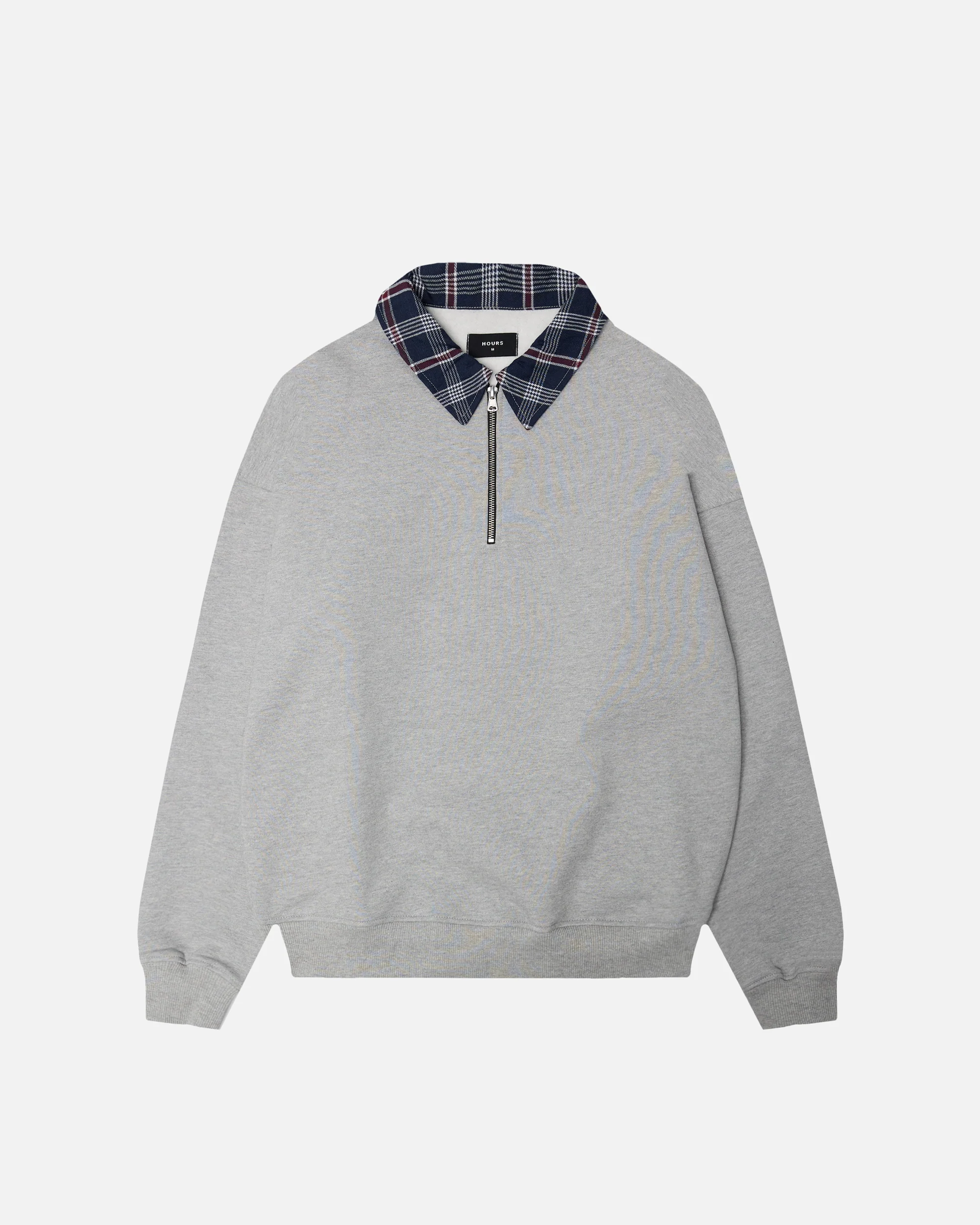 300-flannel-1-4-zip-grey-1.webp Flannel 1/4 Zip - Grey