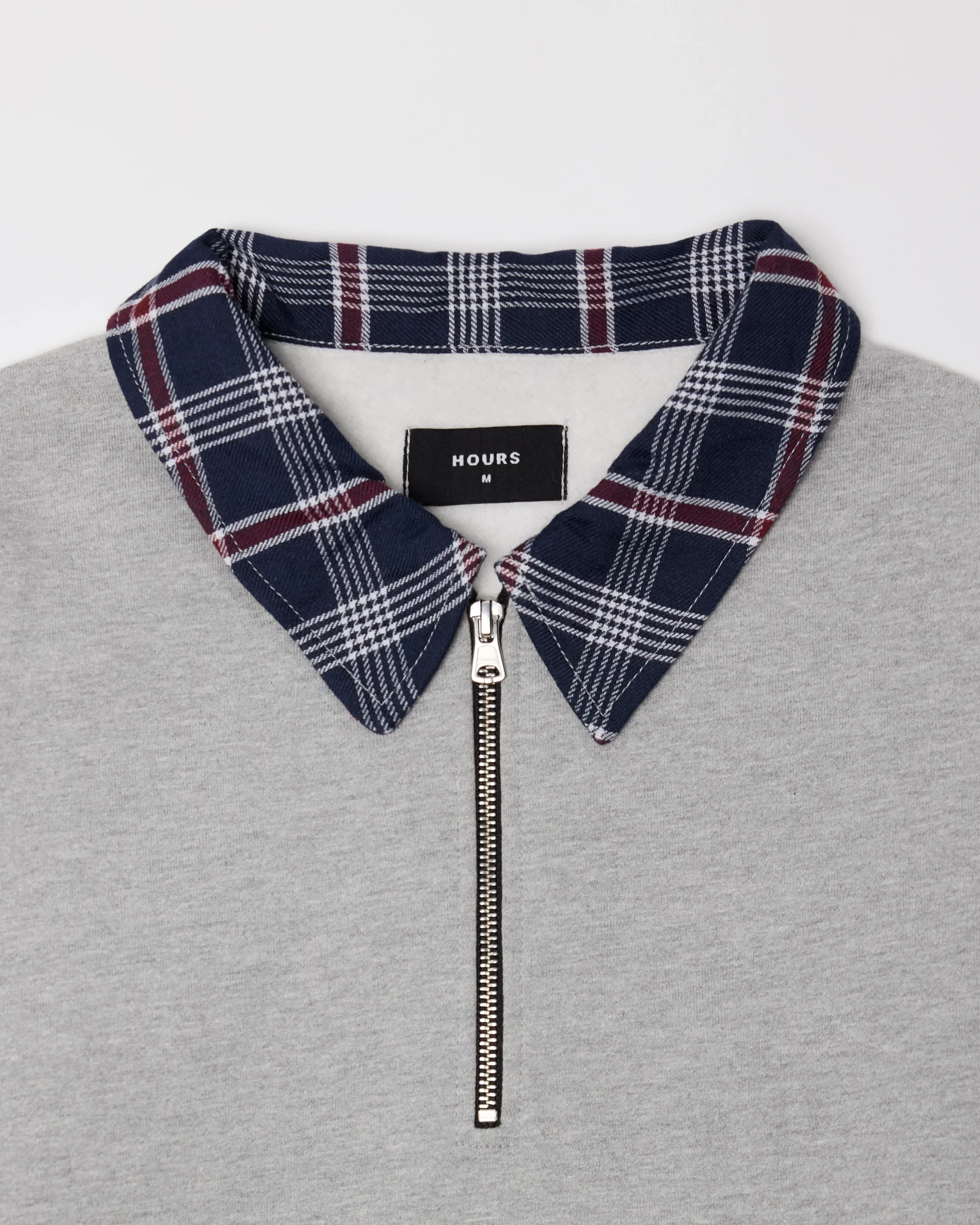 300-flannel-1-4-zip-grey-5.webp Flannel 1/4 Zip - Grey