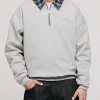 300-flannel-1-4-zip-grey-7.webp Flannel 1/4 Zip - Grey