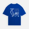 Hours Network T-Shirt - Royal Blue