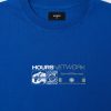 Hours Network T-Shirt - Royal Blue