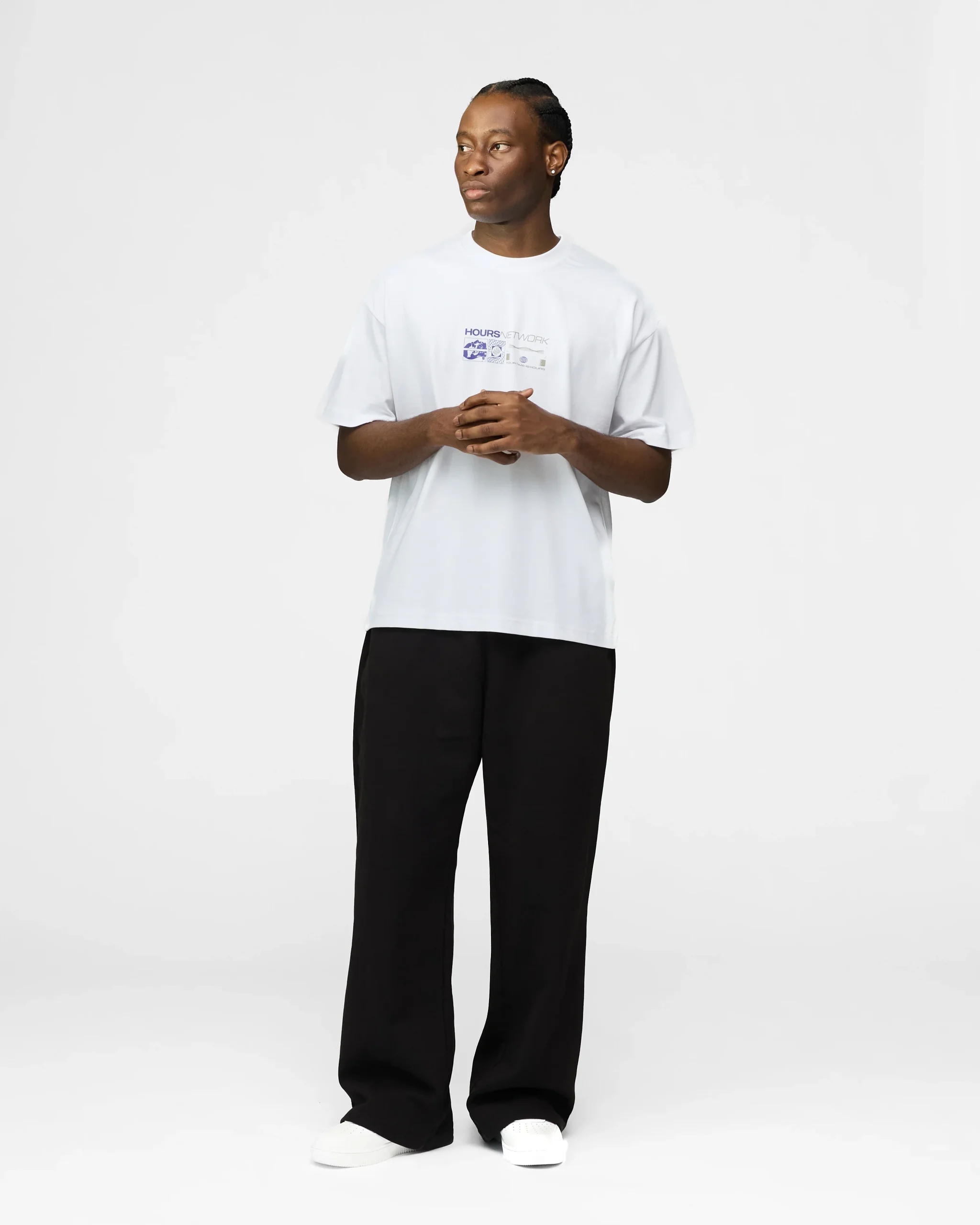 Hours Network T-Shirt - White