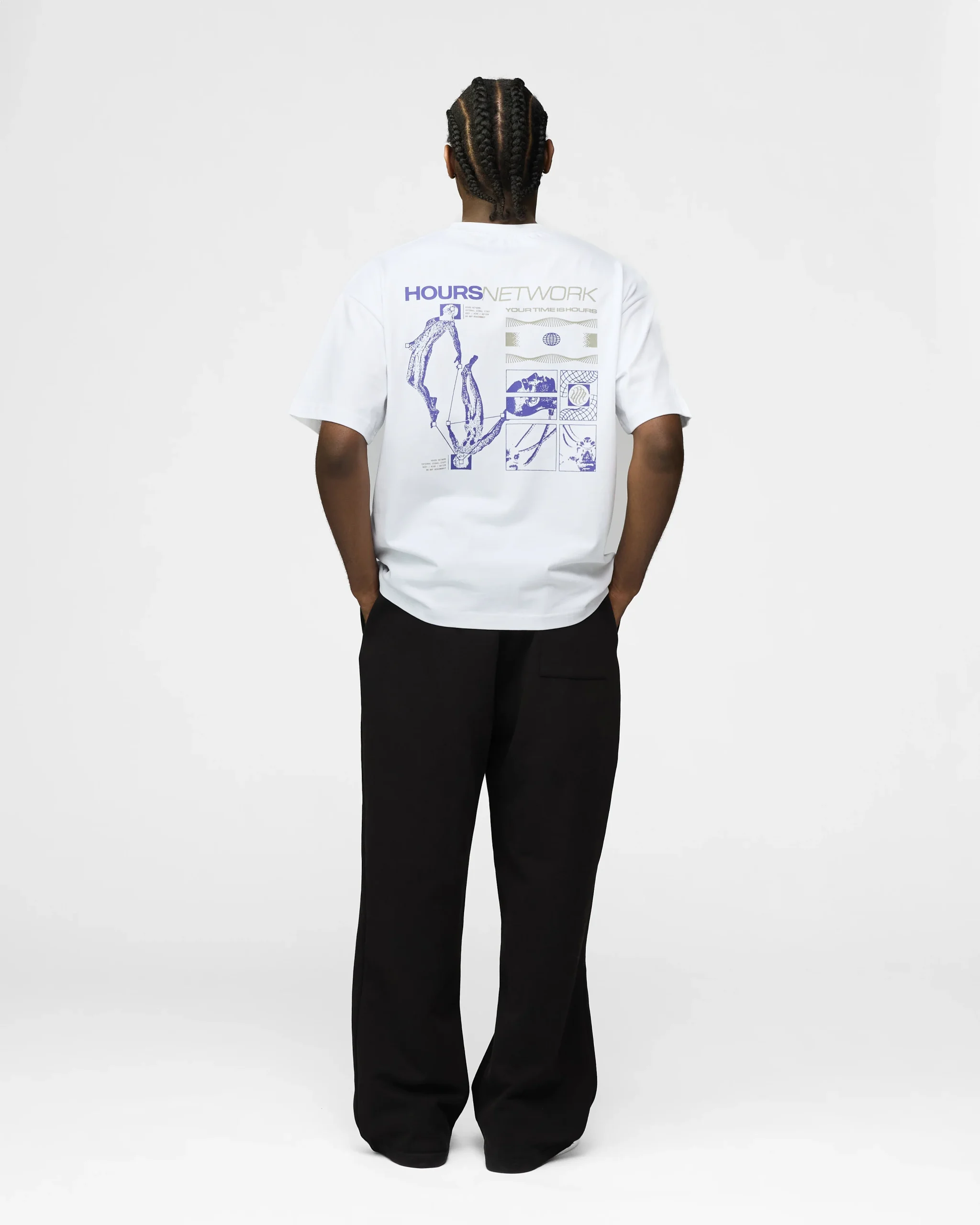 Hours Network T-Shirt - White