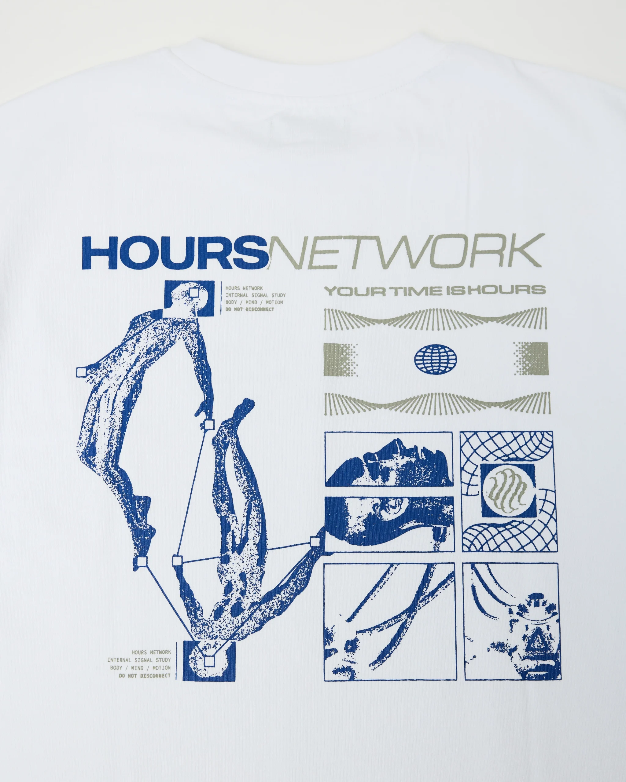 Hours Network T-Shirt - White