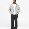 Hours Network Zip Hoodie - Grey