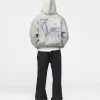Hours Network Zip Hoodie - Grey