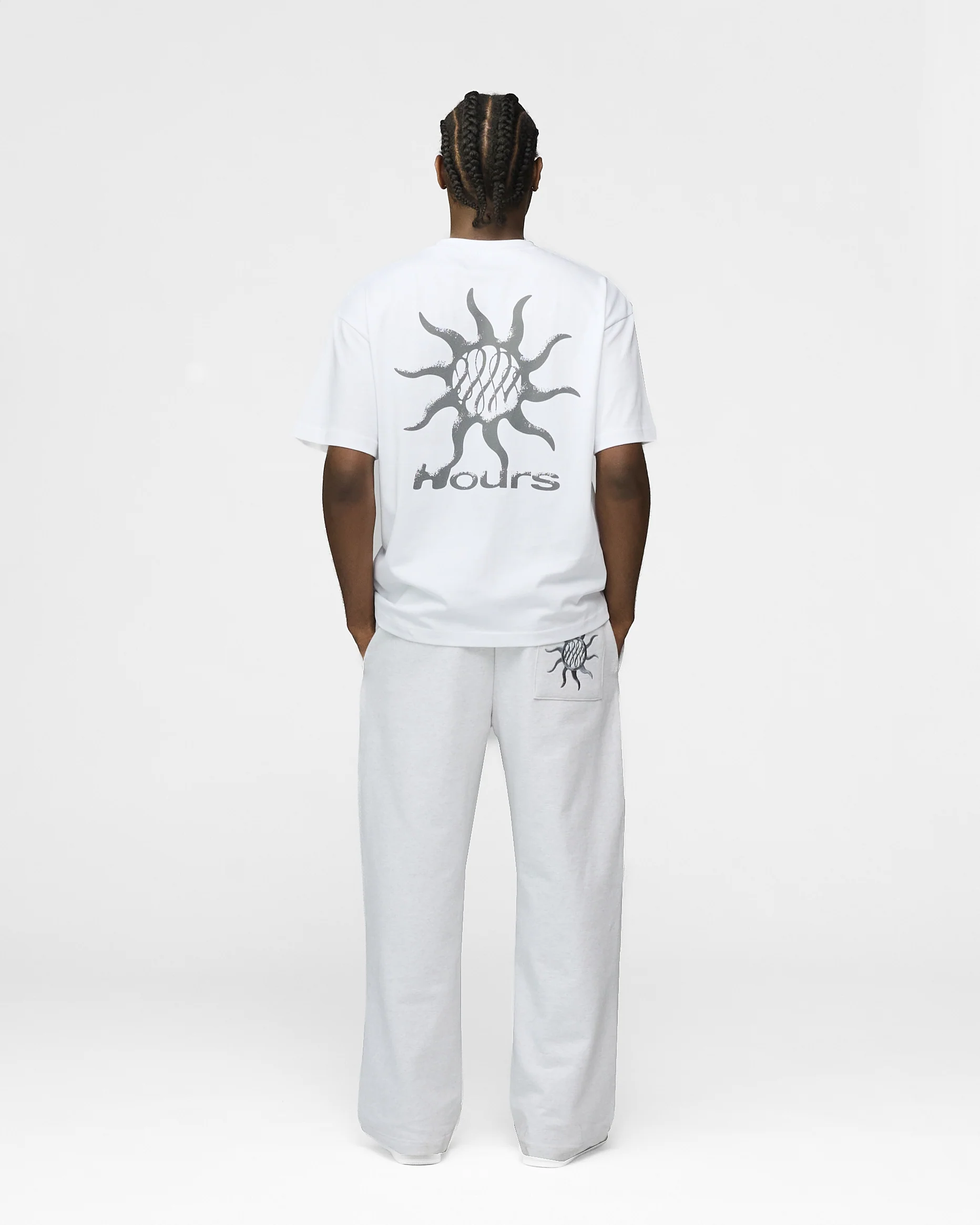Infinity Sun Baggy Sweatpants - Ash
