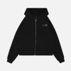 Machine Zip Hoodie - Black