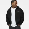 Machine Zip Hoodie - Black