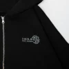 Machine Zip Hoodie - Black