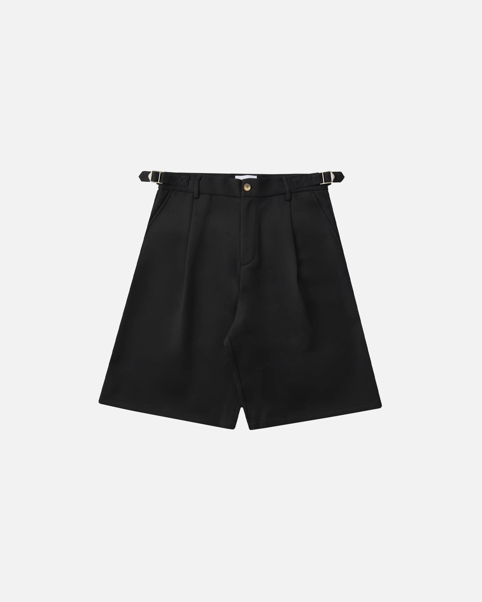 372-pleated-shorts-black-1.webp Pleated Shorts - Black