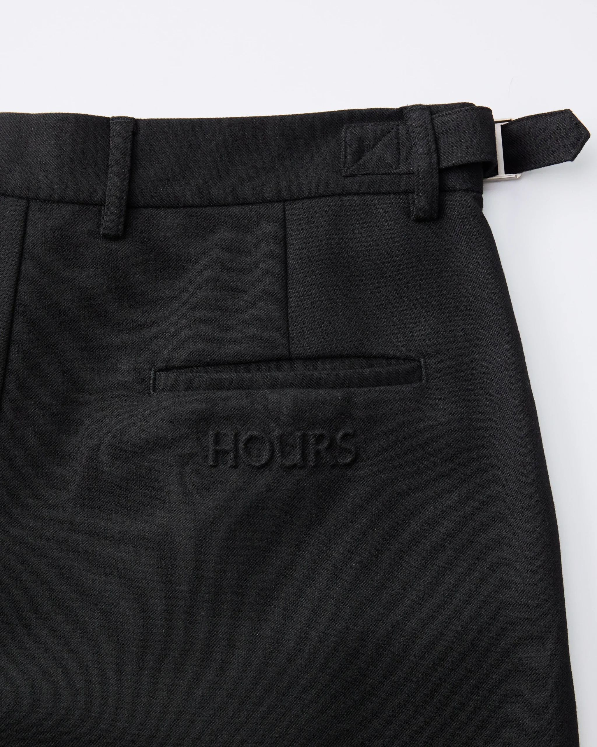 Pleated Shorts - Black