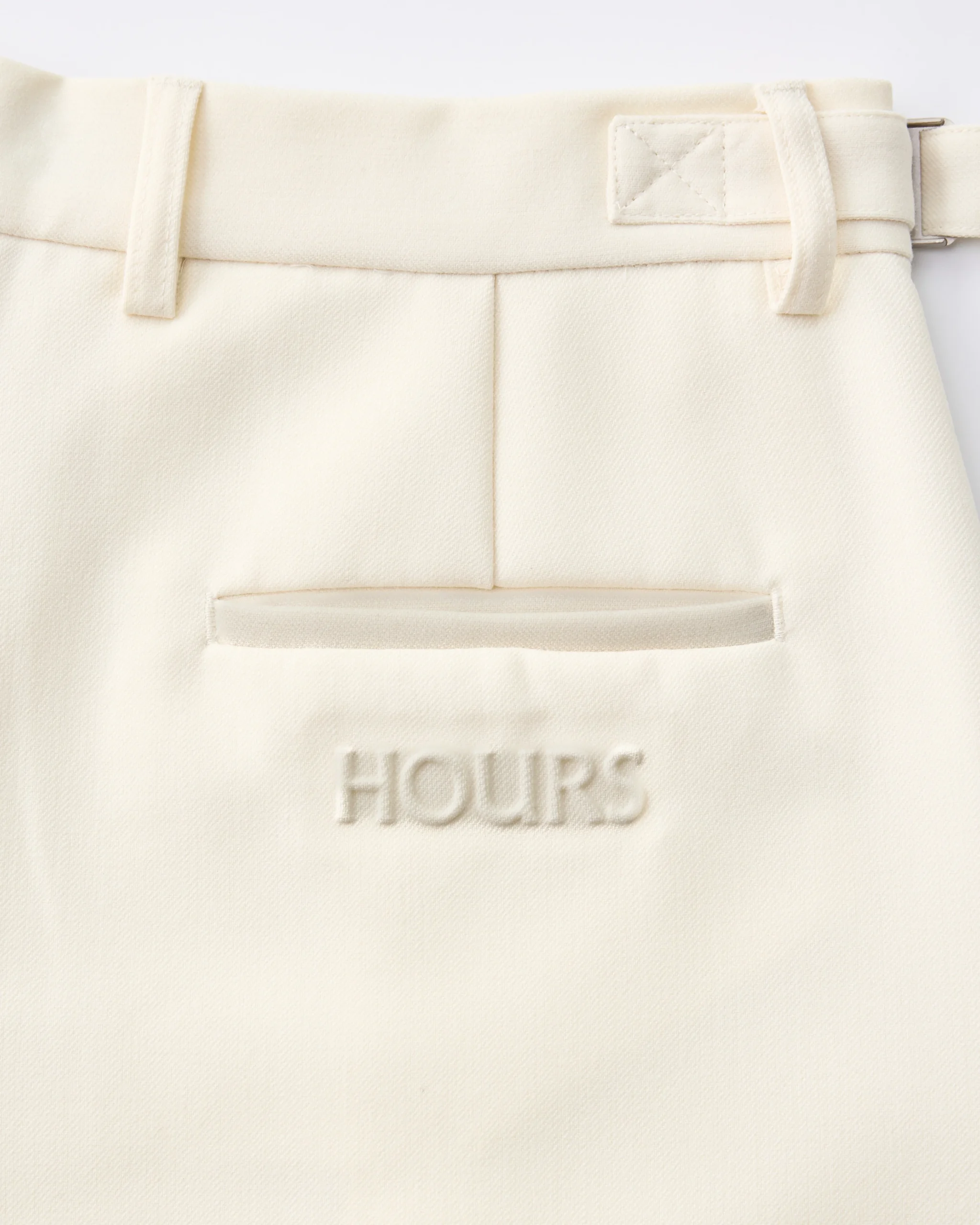 Pleated Shorts - Cream
