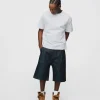 Raw Denim Shorts - Indigo