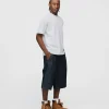 Raw Denim Shorts - Indigo