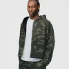 Reversible Hooded Jacket - Camo
