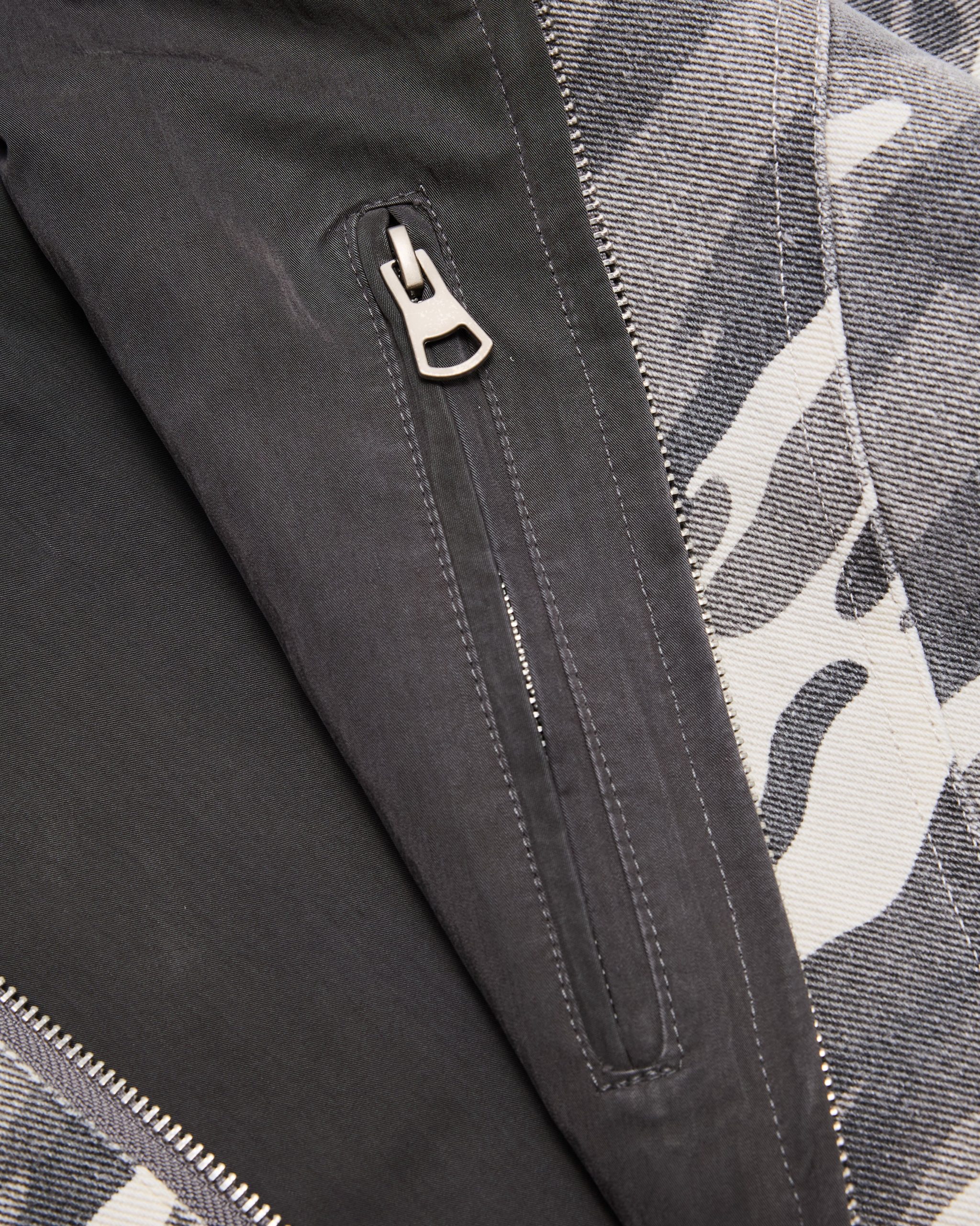 Reversible Hooded Jacket - White Camo